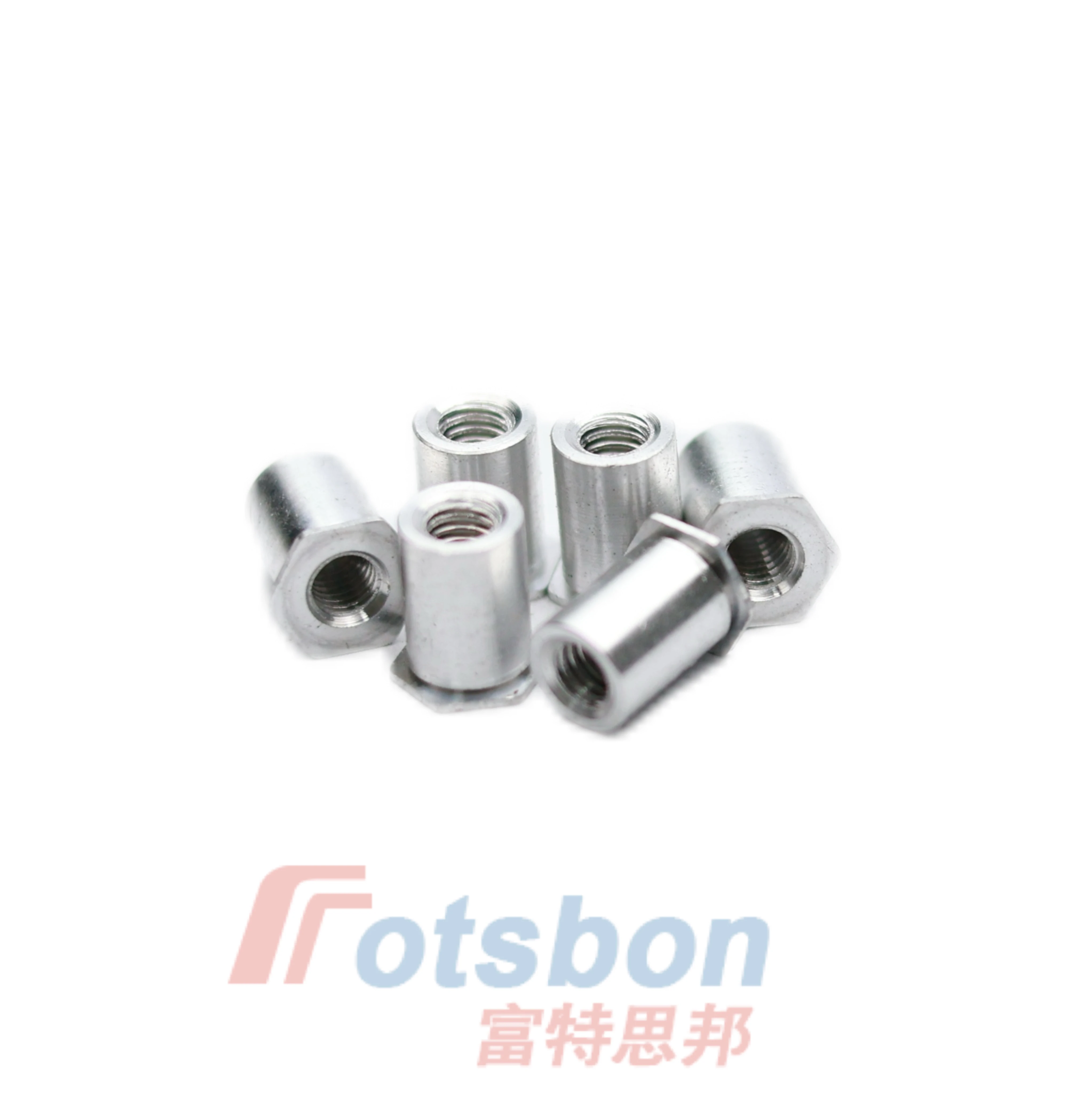 Press In Fasteners Standoffs Thin Head Threaded TSOA/TSO4-M35-2/3/4/6/8/10/12/14/16/18/1900Self-Clinching Stainless Steel 400