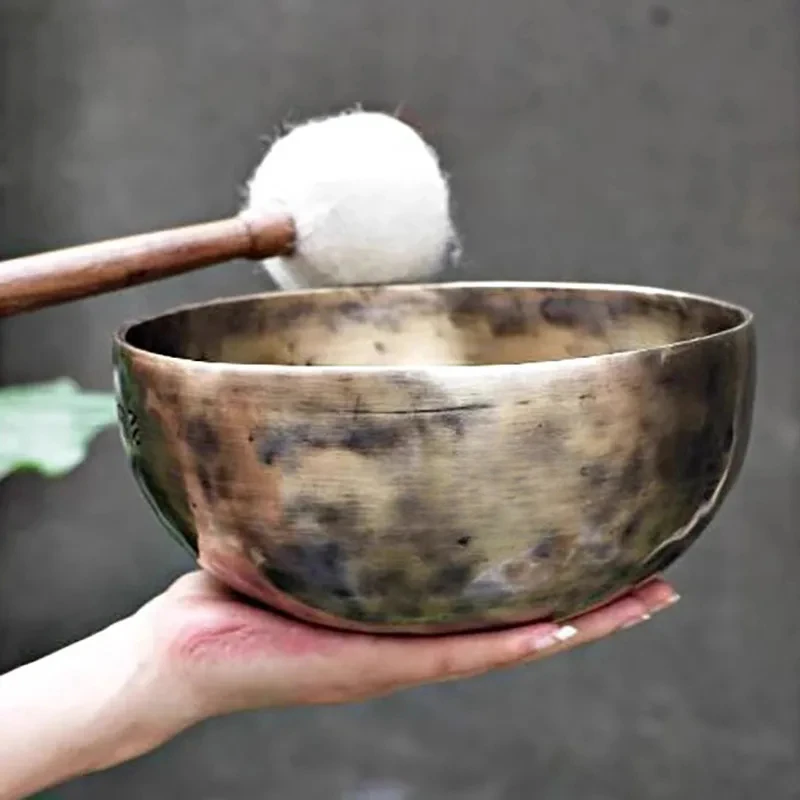 

For Large Buddhist Tibetan Singing Bowls Meditation Massage Yoga Mindfulness Nepal Singing Bowl Sound Healing Therapy Decorative