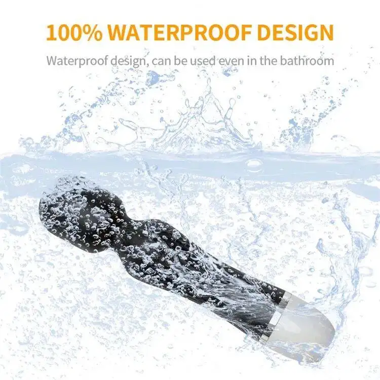 عصا تدليك سحاقية هزاز مع اللسان منتجات جنسية #5