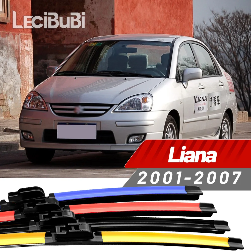 2 stücke Für Suzuki Liana 2001-2007 2002 2003 2004 2005 2006 Frontscheibe Wischer Klingen Scheibenwischer