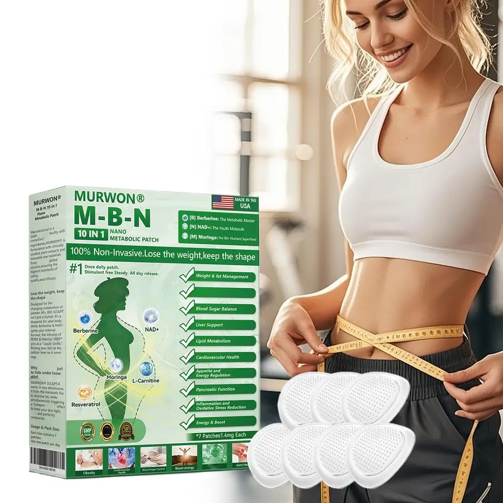 Body Shaping Microneedle Patch 10 Functions Nano Technology Firm Elasticity Anti Aging Skin Care Shaping Microneedle Patches