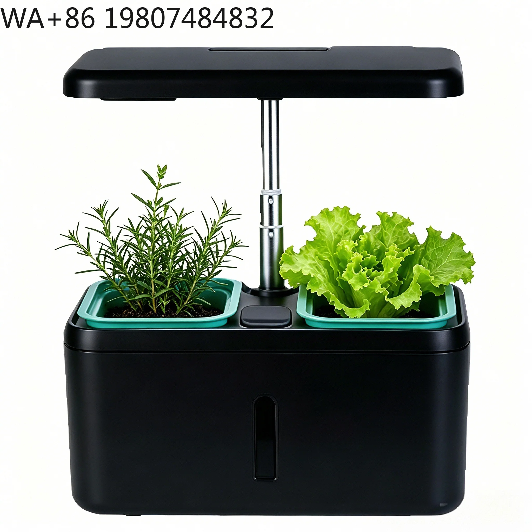 Complete Customizable Hydroponic Grow Kit Full Spectrum Timing LED Light Auto Water Circulation Soilless Planting Gear For