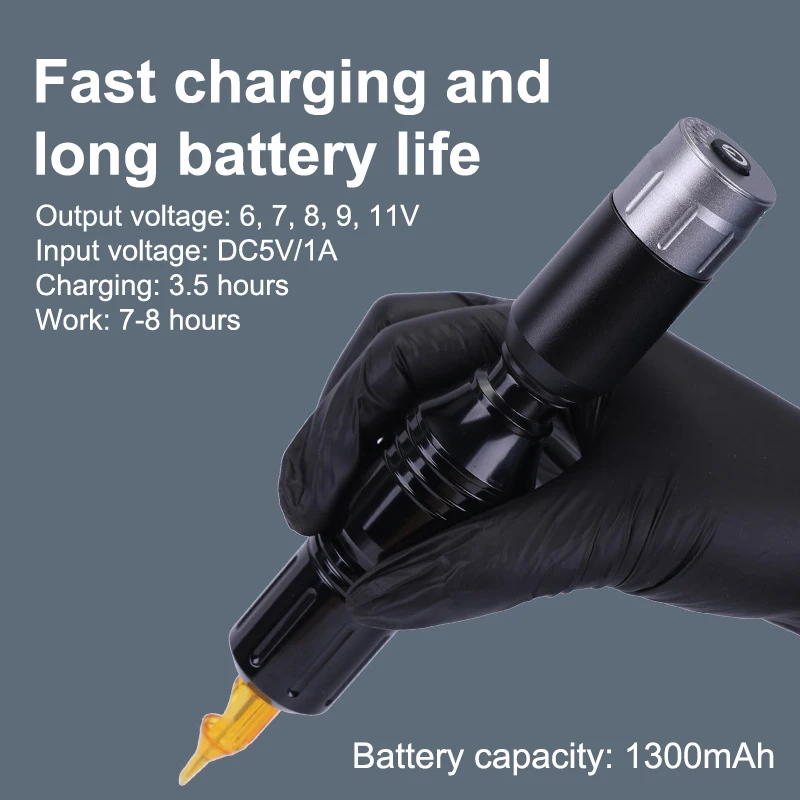 

Беспроводная машина для татуировки Моторная ручка для татуировки Машинка для татуировки Машины для перманентного макияжа Беспроводная ручка для татуировки высокой мощности Товары для татуировки