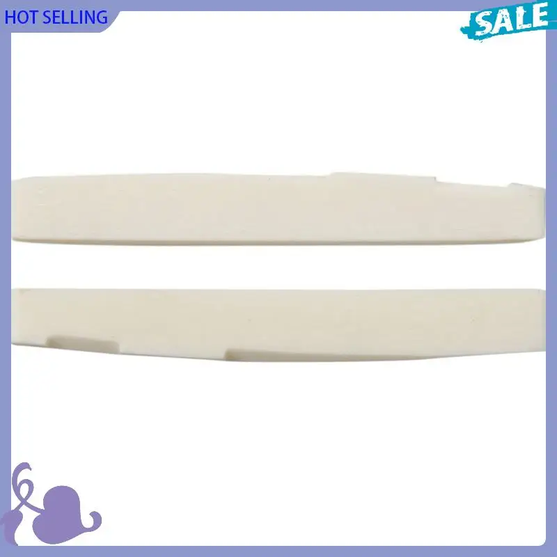 ABVB-6 cordes acoustique os pont guitare fente selle pièces de guitare (paquet de 20)