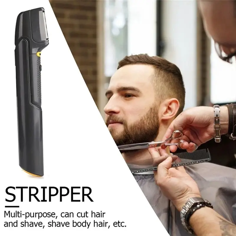 Promotion!Mens Body Hair Trimmer Body Shavers For Mens Face Electric Waterproof Beard Trimmer Cordless Body Groomer Durable