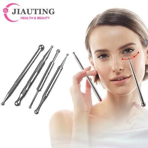 

Manual Acupuncture Pen Terahertz Energy Stone Massage Tool Trigger Point Massager Stick For Face Body Relax Facial Reflexology