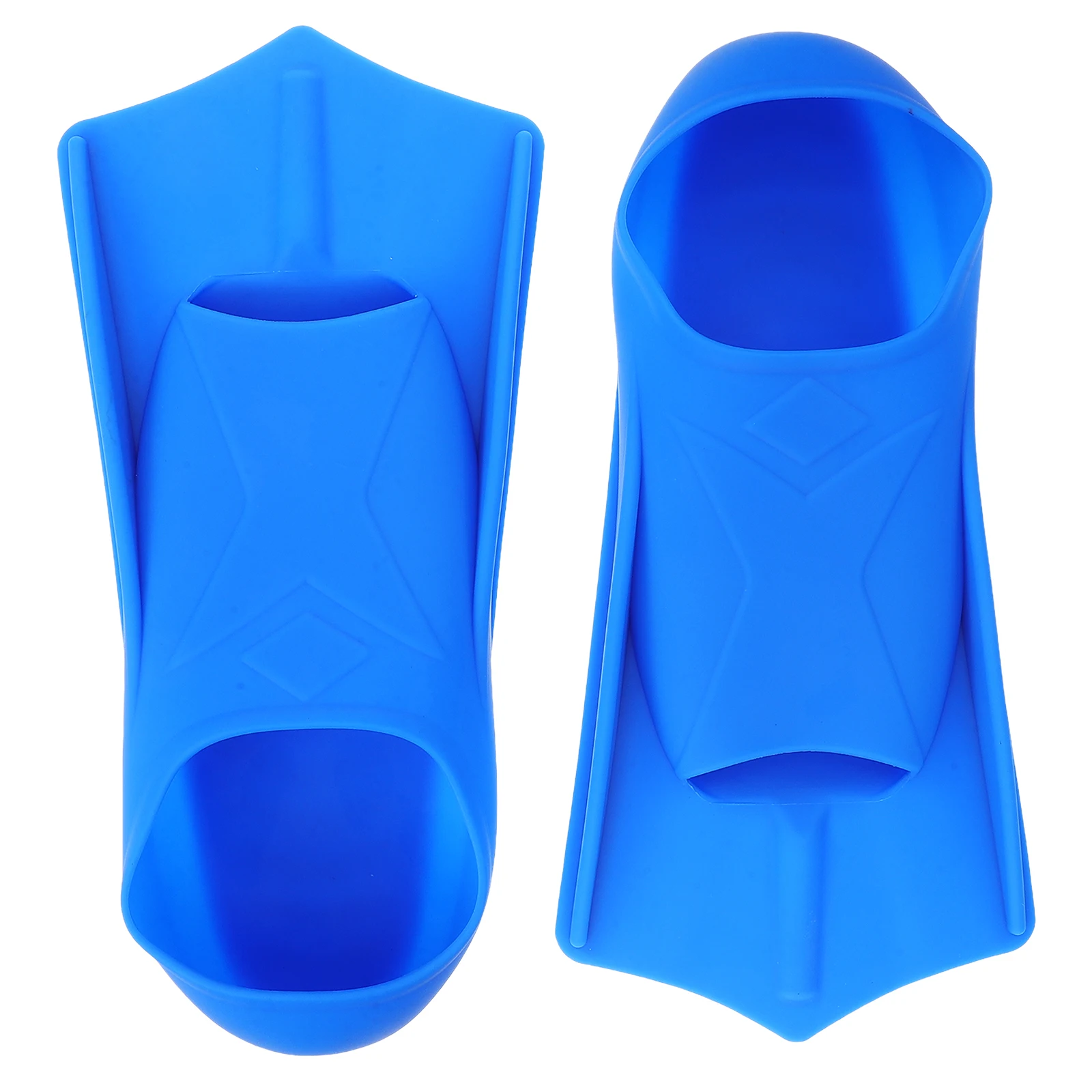 

Short Fins for Swimming Scuba Diving Flippers Snorkeling Silica Gel Adult Women Man