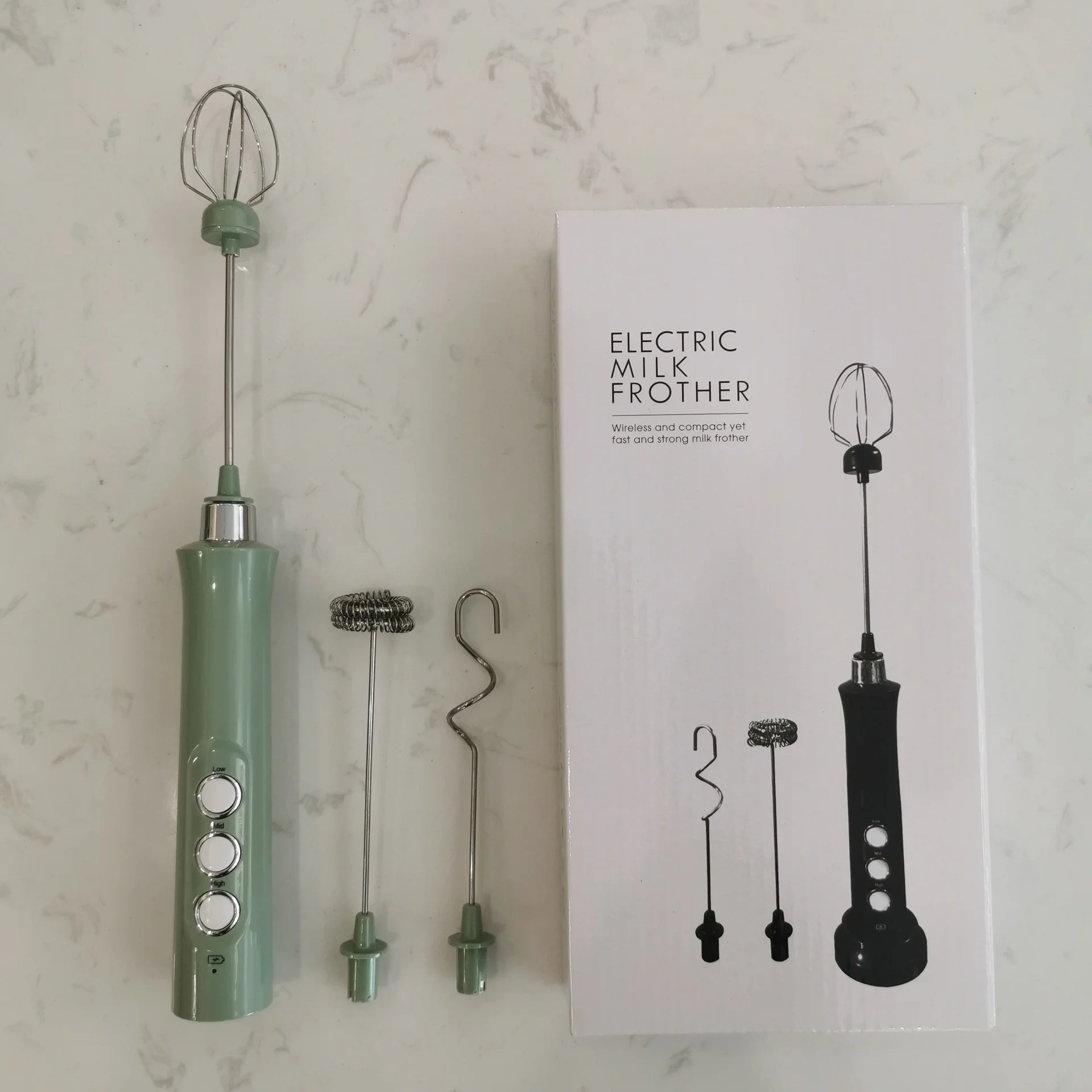 Mixer hand-held electric small household egg beater USB charging milk beater baking milk bubbler