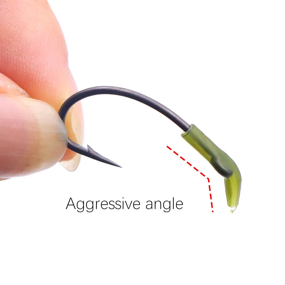 Accesorios para Pesca de Carpa: 20 Piezas de Monturas de Pelo, Spinners, Anzuelos Ronnie Rig, Kickers, Anzuelos para Método Feeder, Fundas Angulares para Línea de Anzuelo y Artículos de Pesca - imagen 2