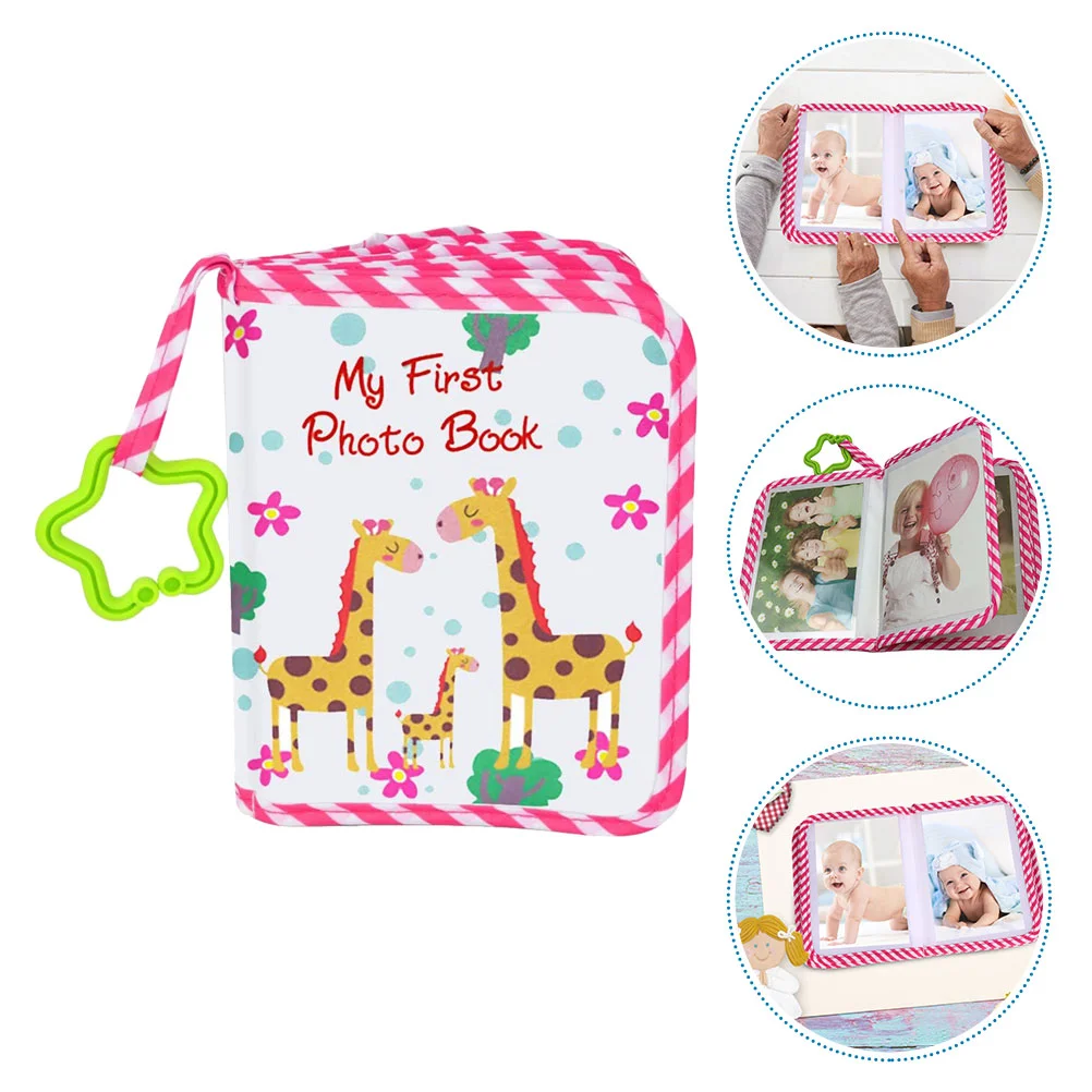 

Baby Cloth Album Trendy Infant Bearings Toys Children's Personalized Photo Book for Kids Picture Girl