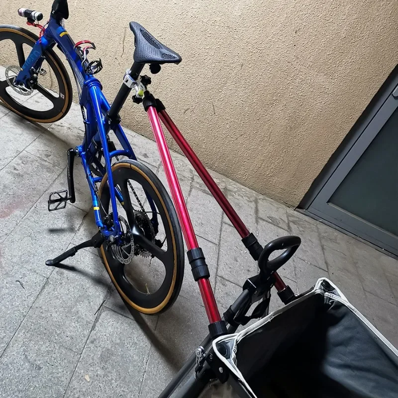 

Camping Vehicle Connecting Rod Bicycle Connector Electric Vehicle Towing outdoor Camping Vehicle Towing Connecting Piece Trailer