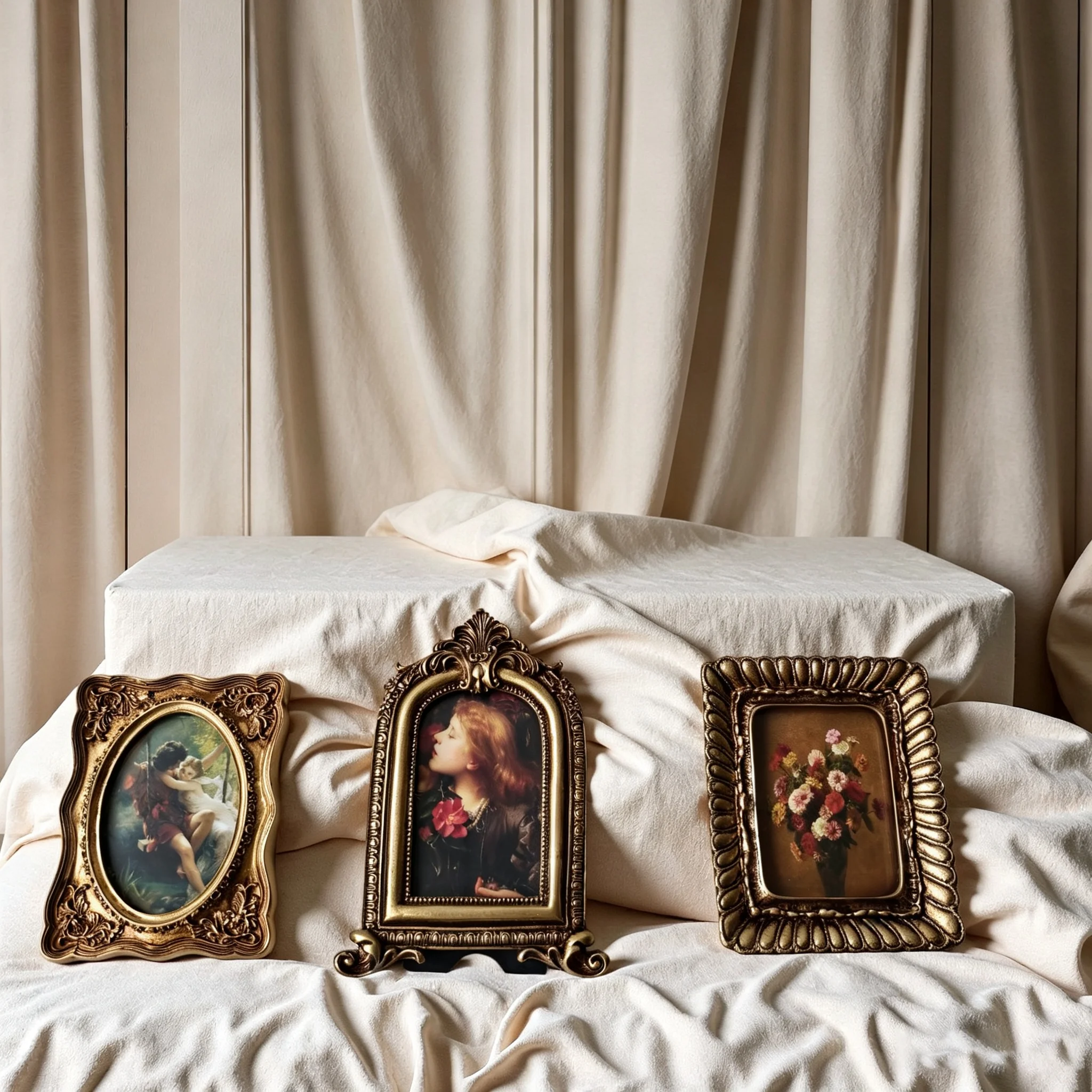 Lighting Decor Photos - Vintage European Carved Picture Frame French
