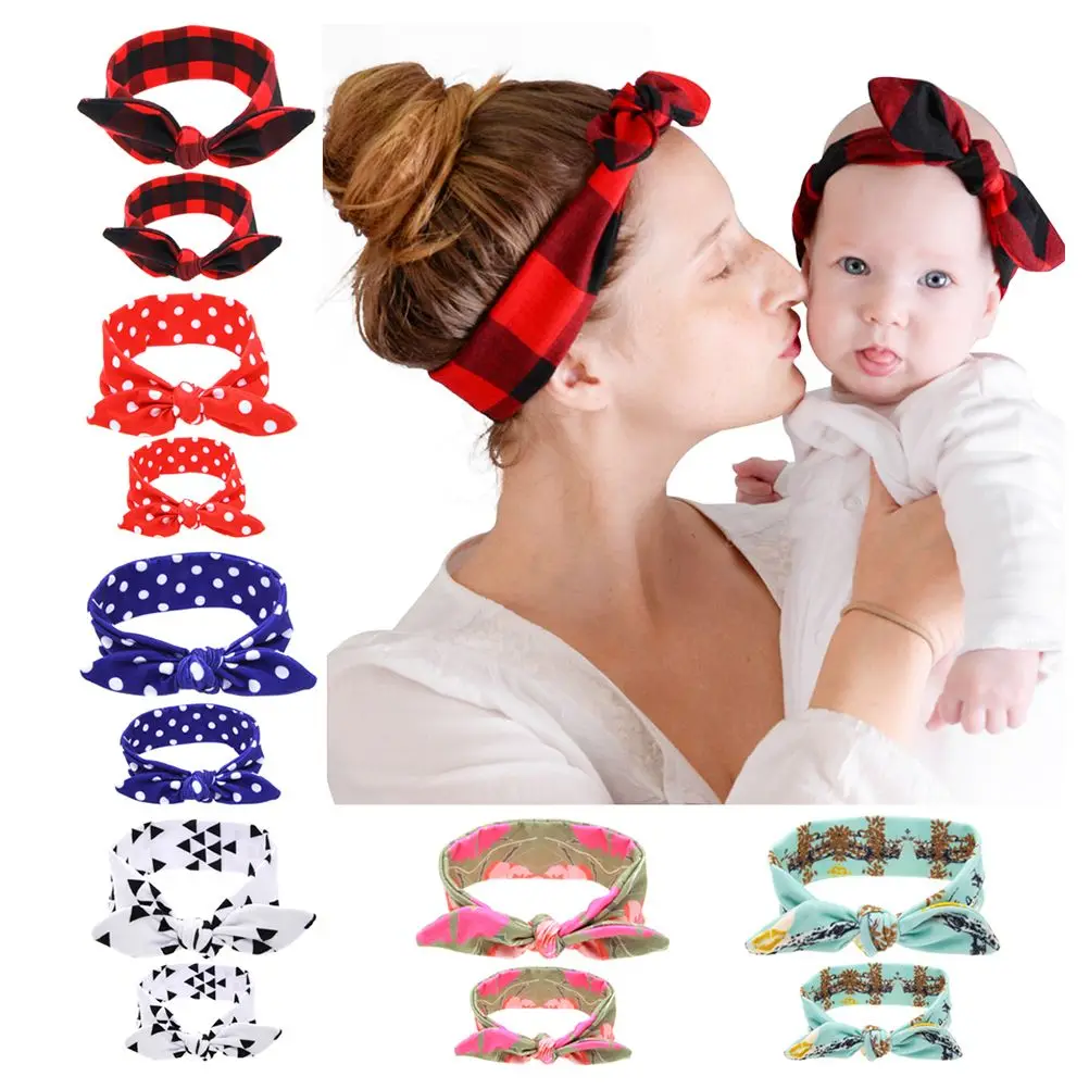 

Cute Bunny Hairband Kids Headwrap Soft Fabrics Premium Texture Easy Perfect Gift Baby Shower Toddler Hairband Girl