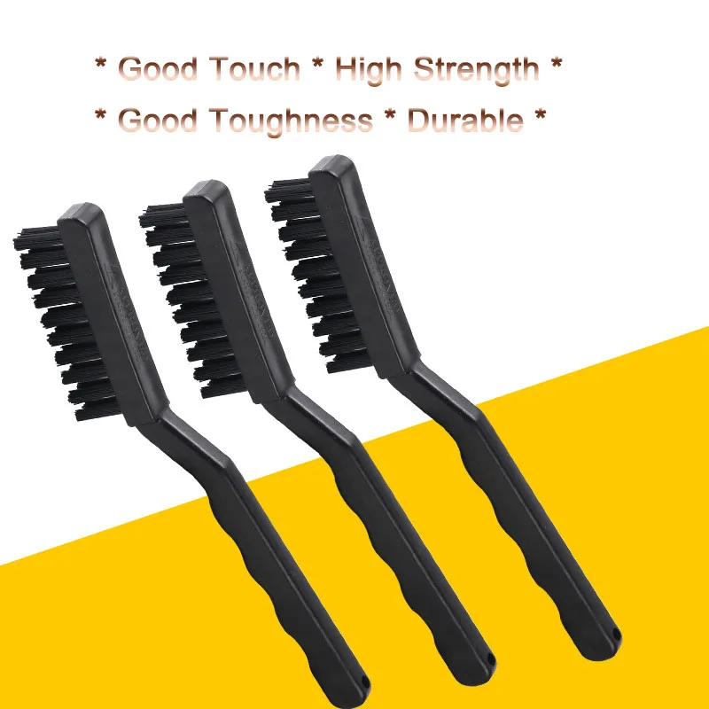 BGA Anti-Static Brush Electronic Antistatic Hairbrush PCB Rework Brushes Kit ESD Anti Static Dust Clearning For PC Hand Tools