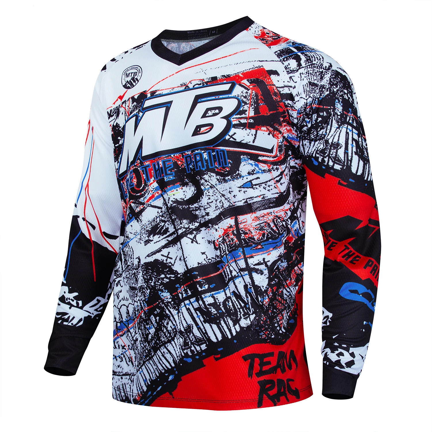 Mtb Racing Downhill Jersey Mot - огляд і ціна Mountain Biking Long Sleeve Shirt