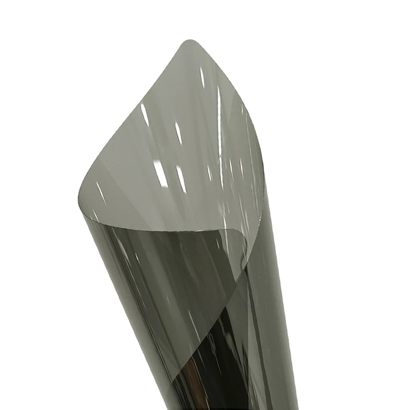 50cmX152cm Anti-scratch heat reduction VLT5% reflective metal auto window tint mirrored car glass film