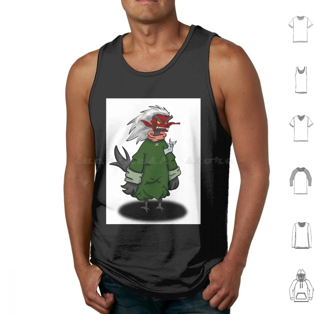 Tengu The Yokai Tank Tops Vest Sleeveless Yokai Japanese Art