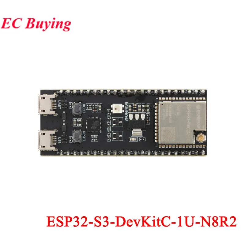 ESP32-S3-DevKitC-1 ESP32-S3-DevKitC-1U Płytka rozwojowa ESP32-S3 ESP32-S3-WROOM-1 N8R2 N8R8 N8 N4 N32R8V Moduł bezprzewodowy WiFi — zdjęcie produktu 6
