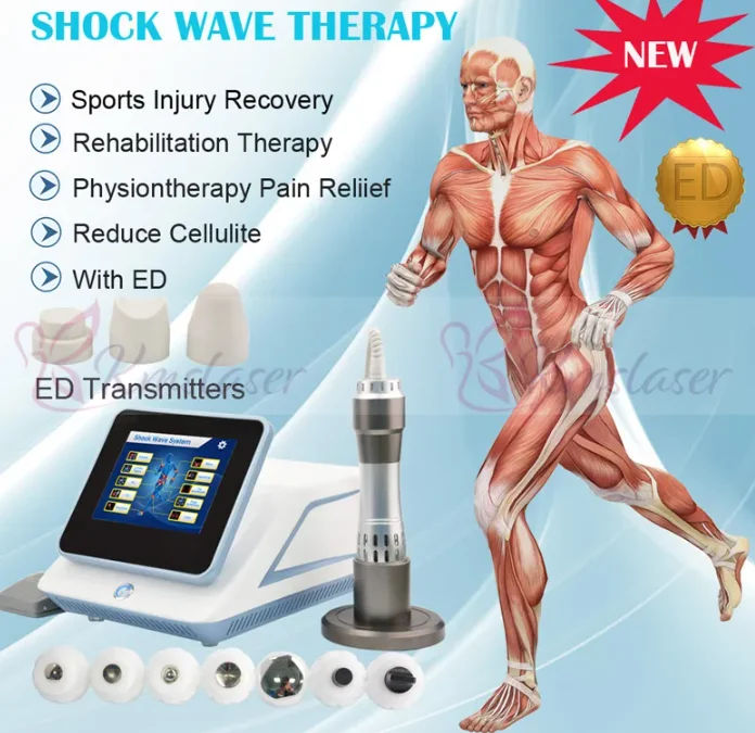 NEW Version Gainswave Physiotherapy Machine For ED Treatment/ Electromagnetic Shockwave Therapy Cellulite Reduction Treatment