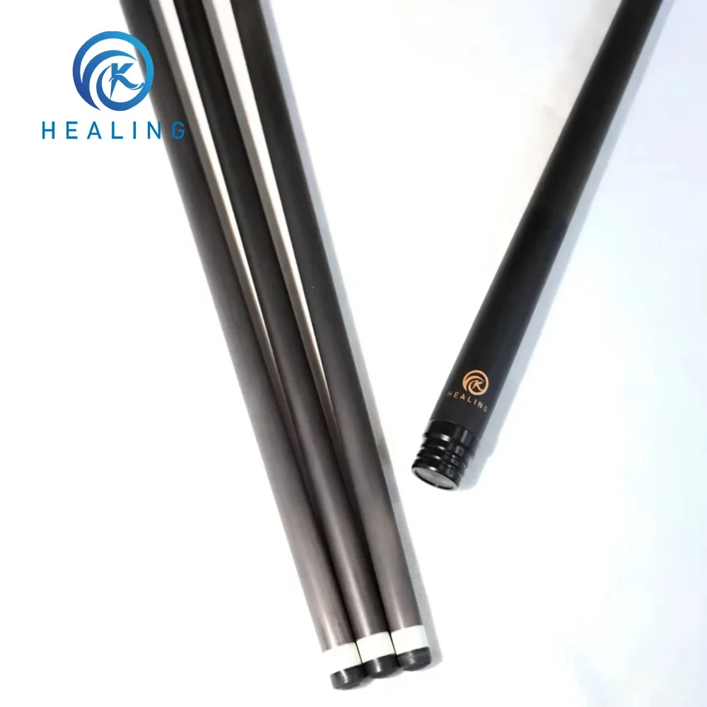 Factory Direct Black Technology Carbon Fiber Shaft Of Pool Cue Front Part for Billiard Play/Billiards Cue Shaft with Foam OEM