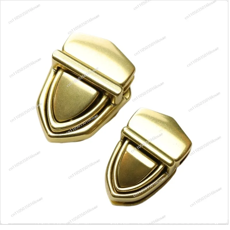 

Pure Copper Boutique Duck Tongue Buckle Retro Mailman Bag Lock Handmade DIY Leather Goods Brass Hardware Buckle Backpack Buckle