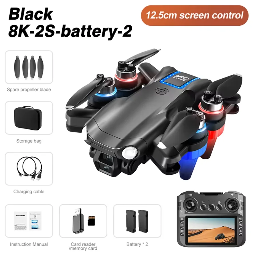 Lenovo M9 Drone 4K Professionele 5G GPS HD Dual Camera Fotografie Borstelloze Opvouwbare Quadcopter Motor Zwevende RC Drones Speelgoed