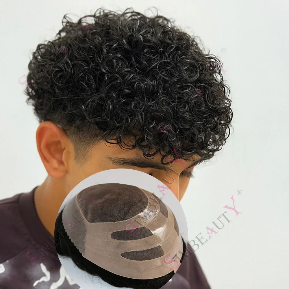 Afro Men's 18Mm Cur… - image