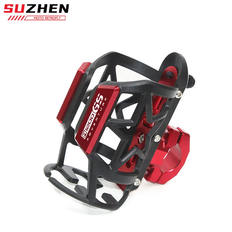 ل BMW R1200GS R1250GS R 1200 R 1250 GS LC مغامرة ADV دراجة نارية الملحقات المشروبات زجاجة ماء شرب كأس حامل قوس #3