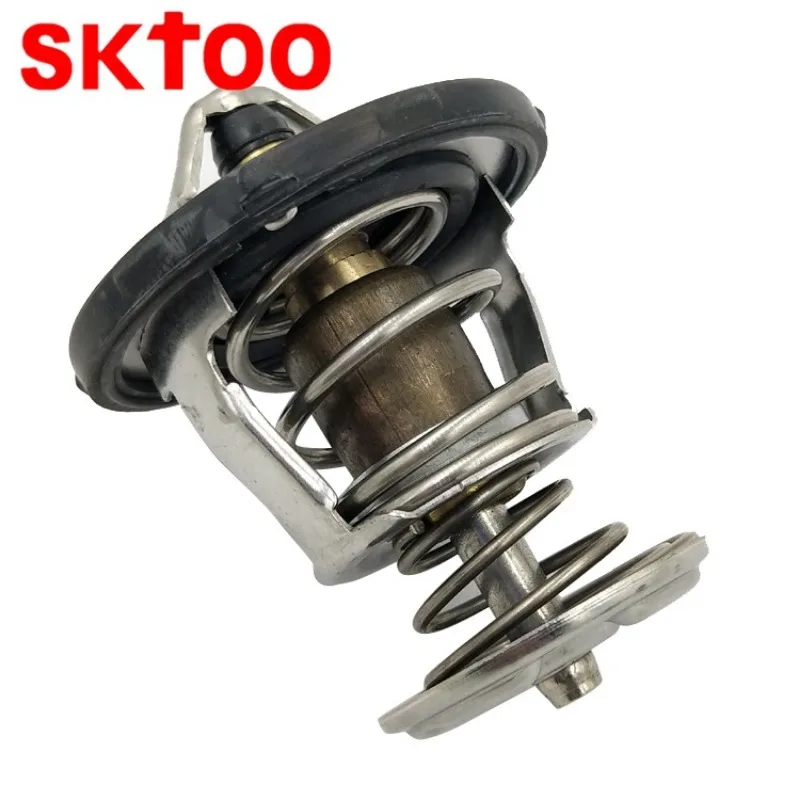 Engine Cooling Water Thermostat for Chevrolet GMC Cadillac Saab Vauxhall Hummer OEM 89018168 131060 131160 SKTOO Car Accessories