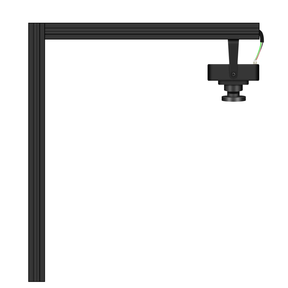 Cámara Twotrees TC500 de 500W para máquina de grabado láser TTS-55 TTS-10 PRO CK1-55, brillo ajustable, modelo de 300x300mm