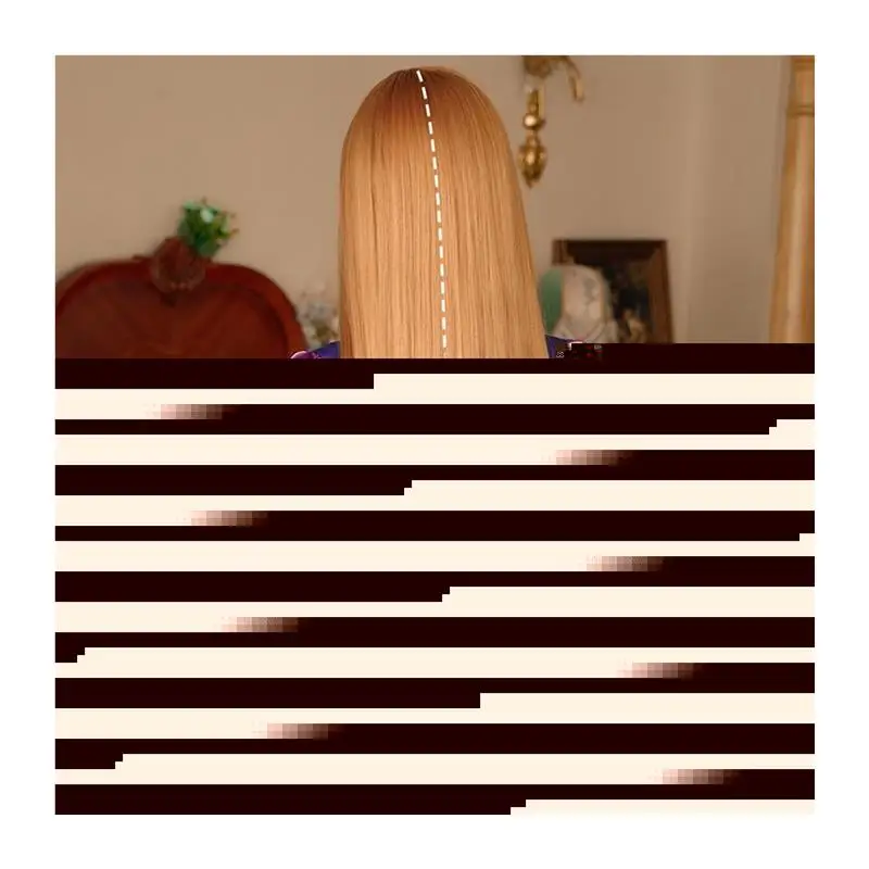 Nieuwe volwassen vrouwen lang haar prinses kostuum pruik steil haar super lang gouden Halloween Street Dr up Par Accory