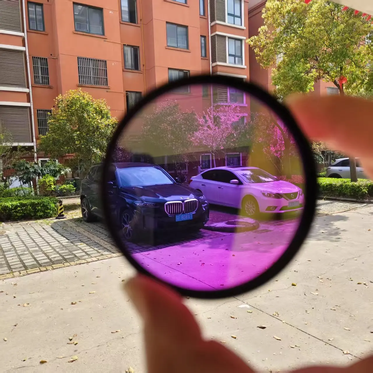 

Фильтр для фотографии с эффектом «Синяя небеса» и дихроичным стеклом Magenta, 77 мм, с рамкой, для создания зеленых оттенков и эффекта листвы, доступен в различных размерах