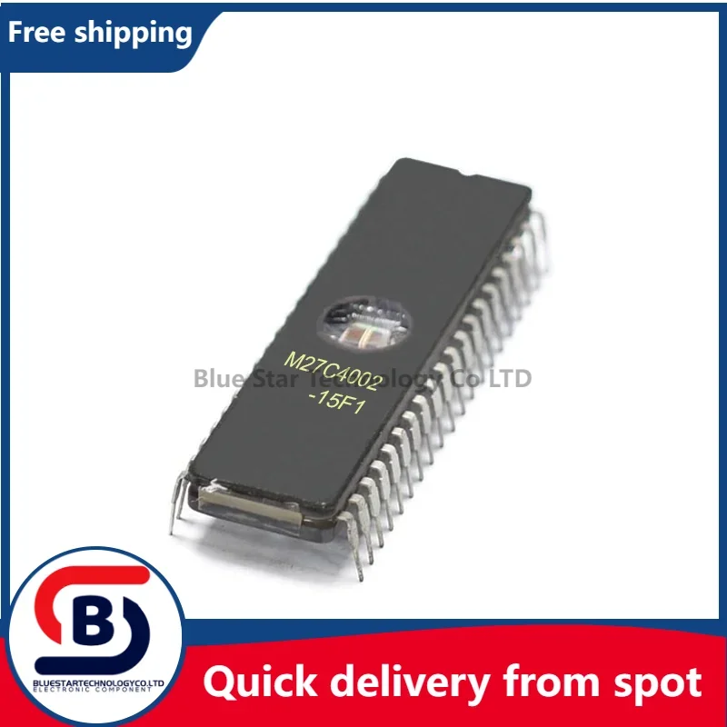 Free Shipping 10-50pcs/lots M27C4002-15F1 M27C4002 27C4002 CDIP-40 Quick delivery from spot