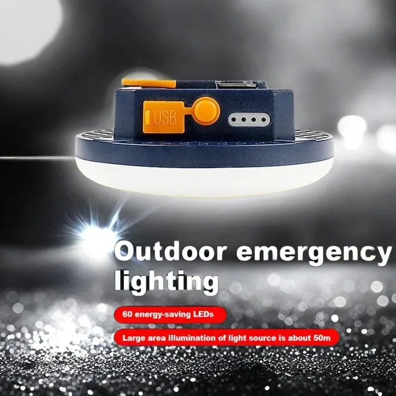 Outdoor Camping Light Bulb Home Led Light High Battery Life Portable Charging Tent Lantern Night Market Emergency Light