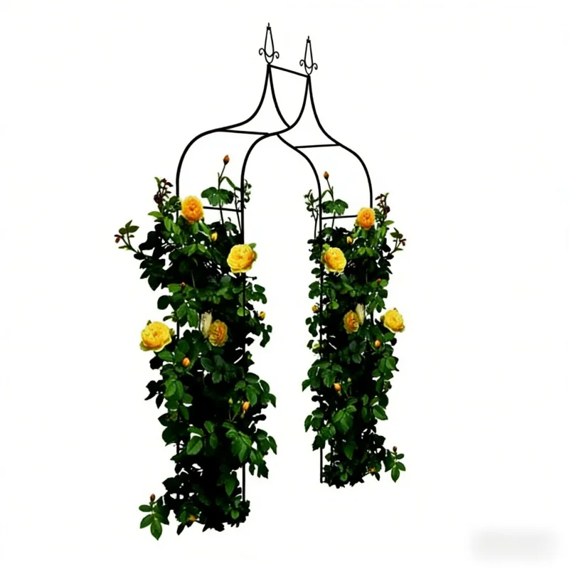 

Wedding Decoration Arch Arch Flower Stand255cmOutdoor Garden Trellis for Climbing Roses and Grapes, Home Use Gardening Support