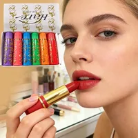 Ensemble de rouges à lèvres mats veloutés sexy, maquillage imperméable, style tendance, couleur longue durée, tube à lèvres, cosmétiques non gras, hydratants, cadeaux 6