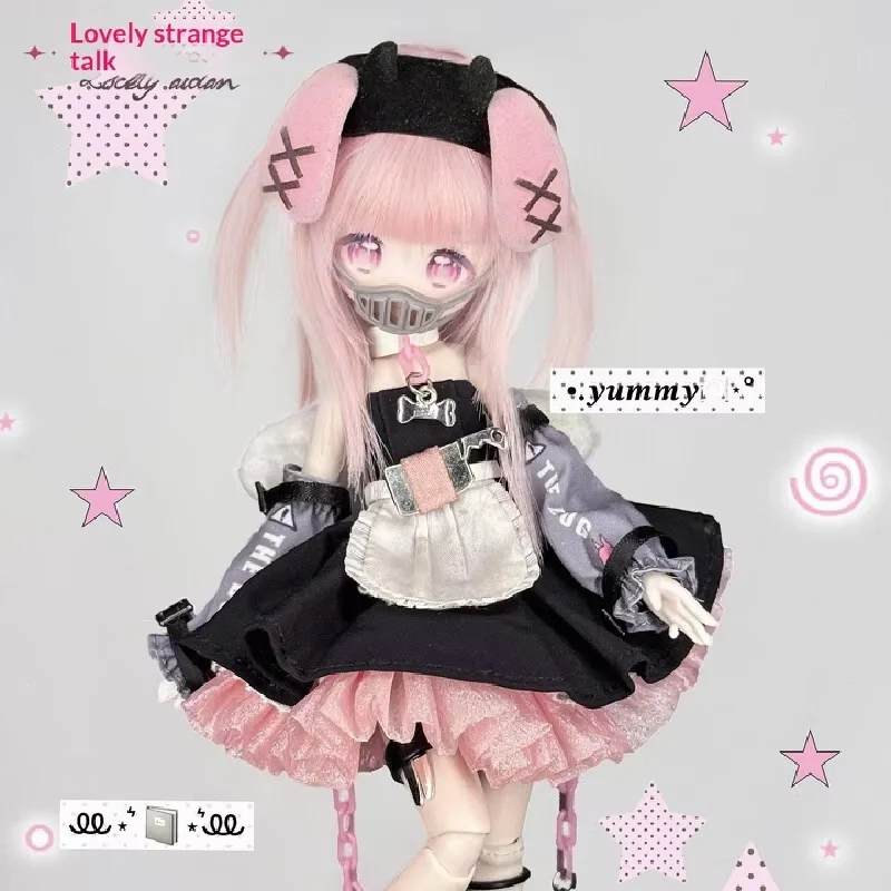 

Lovely Aidan 1/8 Rooted Hair Bjd Doll Blind Box Posable Cute Rabbit Style Action Figure Collectible Ornament Gift For Anime Fans