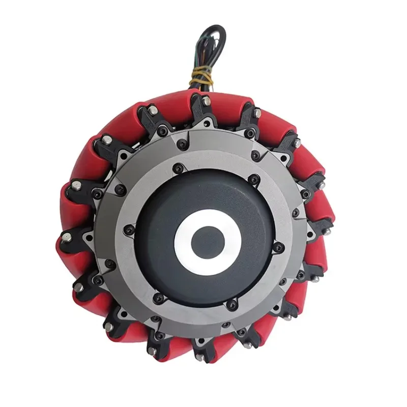 M 6 Inch Mecanum Wheel Motor and Omniwheel Wheel Motor with Encoder for Robots and Mobility Platform