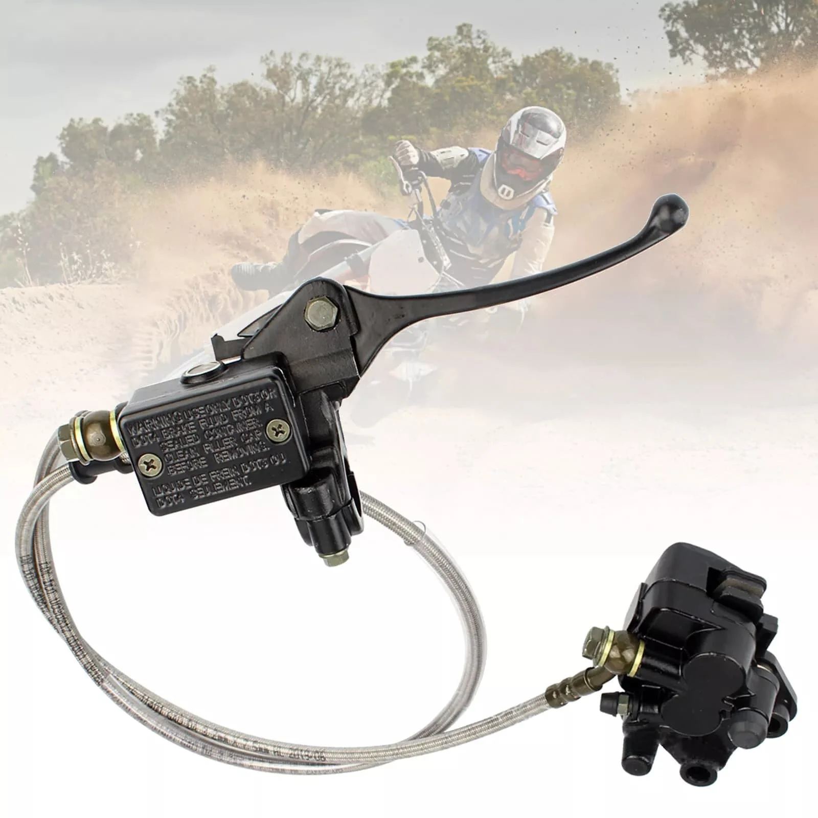 

Right Hydraulic Front Brake Master Cylinder For Pit Dirt Bike ATV 110 125 140cc Modified Accessories Parts