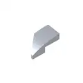 L silver grey 100pcs
