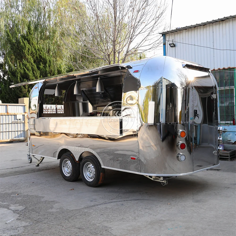 Commercial Ice Cream Dessert Truck Street Catering Outdoor Event Festival Mobile Kitchen Food Trailer Food Truck For Vending