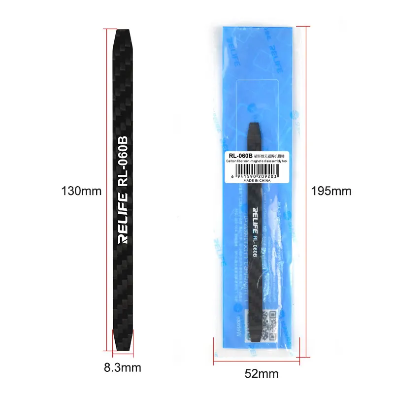 1 Stuks Hoge Kwaliteit Koolstofvezel Koevoet Antistatische Telefoon Wrik Tool Voor Mobiele Telefoon Laptop Demontage Opening Reparatie Plastic Koevoet