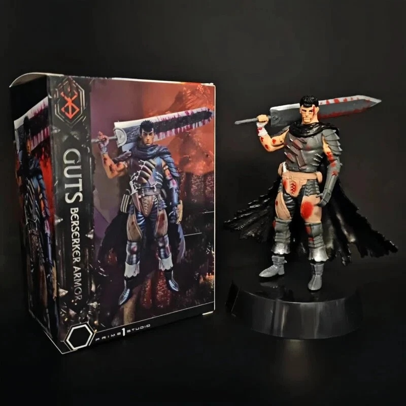 

Фигурка Берсерка Гатса, коллекционная модель 1/6 из ПВХ с двумя головами, статуэтка, украшение для стола, игрушка, подарок на день рождения