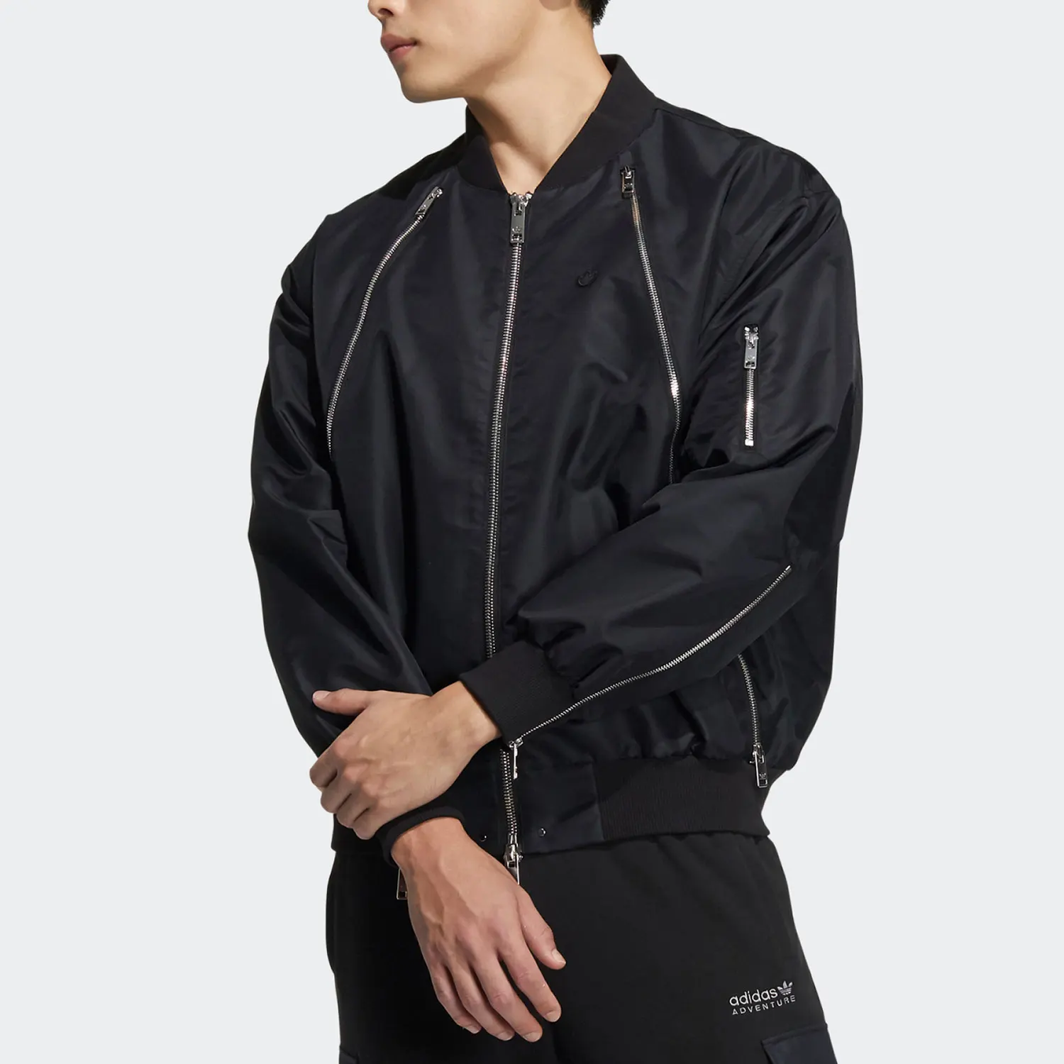 

Оригинальная мужская спортивная тренировочная куртка Adidas Trefoil Casual HL6492