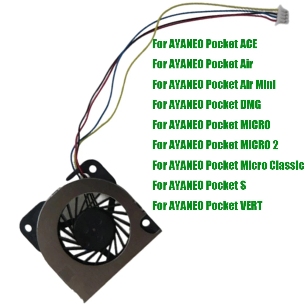 CPU Fan For AYANEO Pocket ACE Pocket Air Pocket DMG Pocket MICRO Pocket S Pocket VERT Replacement