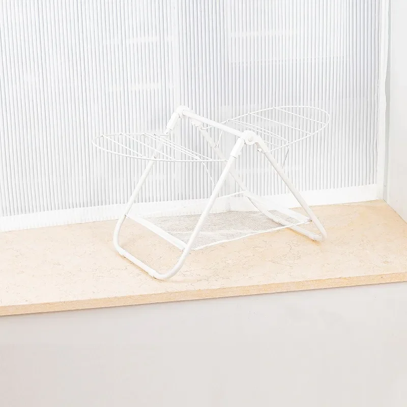

Small drying rack Mini drying rack Floor-to-ceiling folding simple