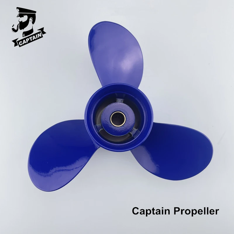 Captain Outboard Propeller 8.9x9.5 Fit Tohatsu Mercury Engines 8HP 9.8HP MFS8/9.8 NSF8/9.8 9.9HP 12 Tooth Splines 3B2B64519-1