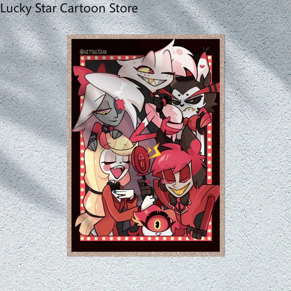 Juego sin atributos Cosplay papel de colores doble Flash tarjeta de Color cebolla plateada marco de fotos adorno tarjeta regalo de Halloween