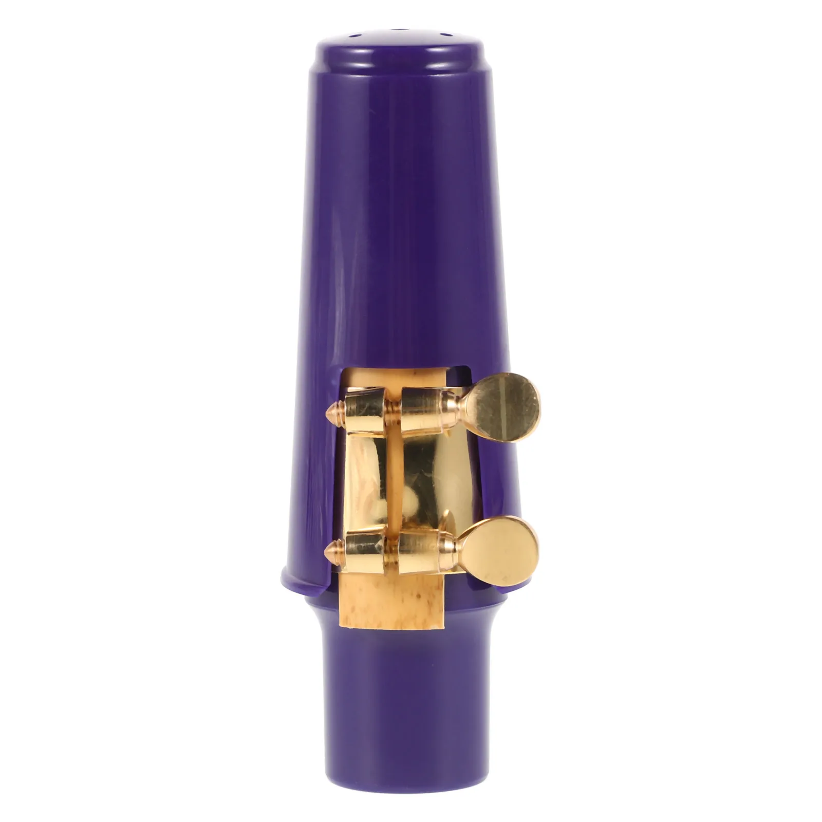 

Alto Saxophone Mouthpiece Plastic Metal Kit Durable Lavender Design Easy Install Standard Fit Saxophone Parts Supplies Ligature