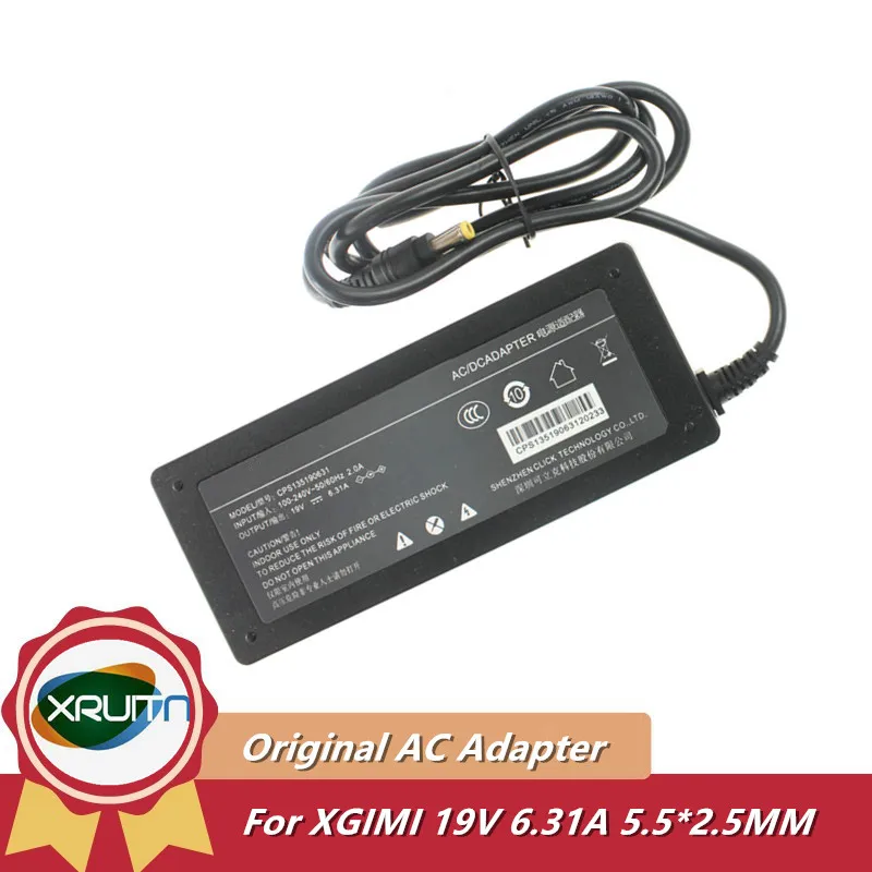 

Original ACPS135190631 19V 6.31A 120W AC Adapter Charger For XGIMI Projector Z5 Z8X XJ03Q ZP8X ZN20 XHC06 Power Supply